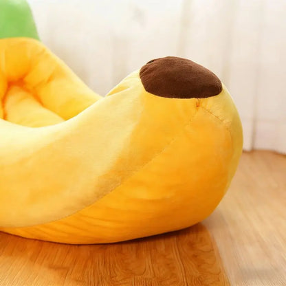 Banana Boat Detachable and Washable Pet Bed for Small to Medium Cats and Dogs - Comfortable and Secure Universal Design